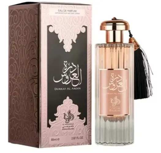 Perfume durrat Al Aroos 85ml feminino árabe