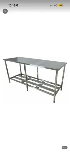 Mesa inox 190x70x90