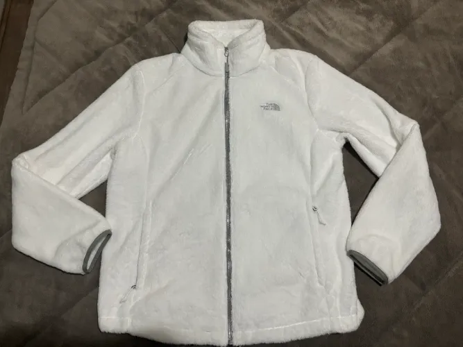 fleece the north face branca com pelinhos tam. GG - nova