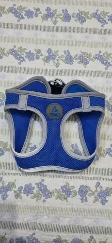 Peitoral Cães Athletic Fit Doco Azul
