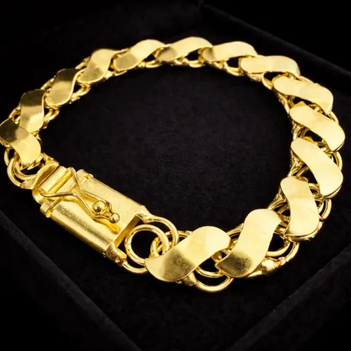 Pulseira moeda antiga 100% autêntico