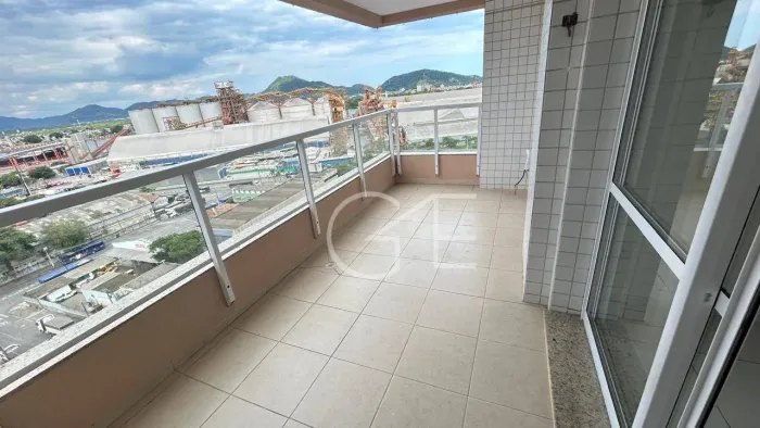 Apartamento com 3 dormitórios para alugar, 92 m² por R$ 5.700,00/mês - Ponta da Praia - Sa