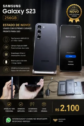 S23 256BG Preto