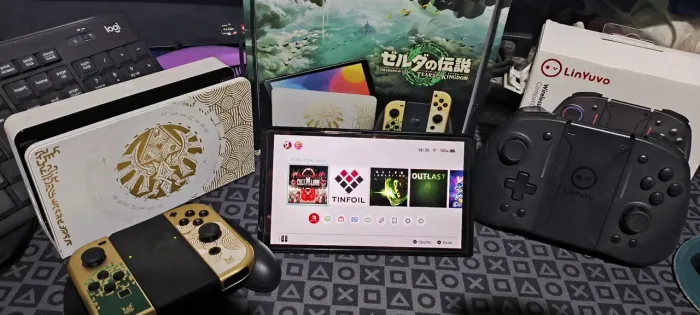 NINTENDO SWITCH OLED DESBLOQUEADO