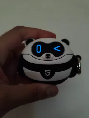 Capa Protetora para Soudpeats Capsule 3 Pro Panda Capa Oficial da Marca