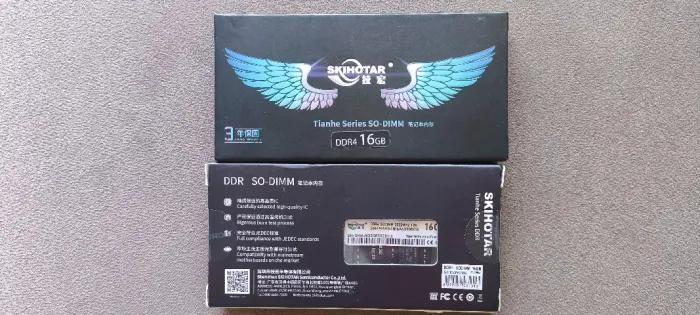 Laptop Memória 16gb Ddr4 3200mhz Skihotar Chips Sk Hynix Nova e Lacrada