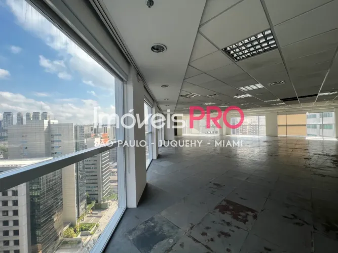Laje comercial com 456m² - 13 vagas ao lado do Shopping Vila Olímpia
