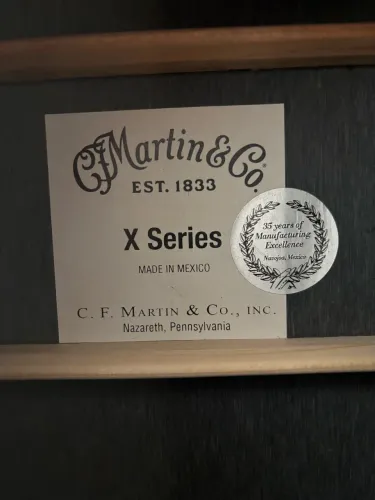 Violão Martin X Séries