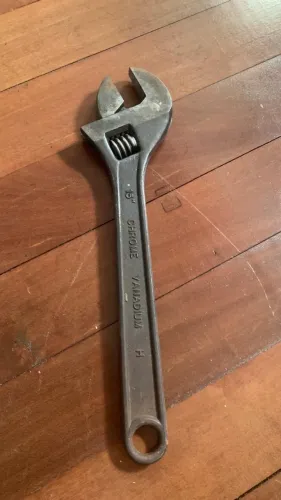 CHAVE INGLESA AJUSTÁVEL 15 POLEGADAS 375 MM CROMADA FORGED
