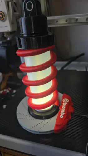 Luminária Mola Luz para decoração