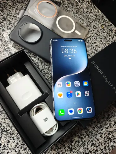 Honor Magic 7 Pro 12/512Gb Global - IMPECÁVEL COMPLETO
