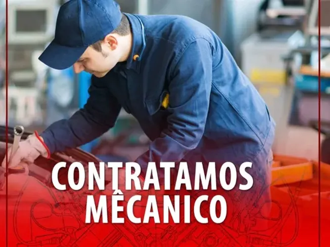 Vaga de Mecânico suspensão, motor e elétrica - Carros leves 