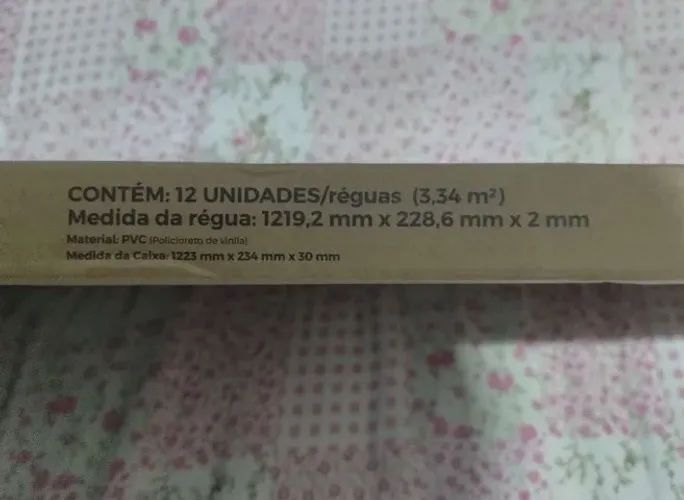 Piso vinílico com cola