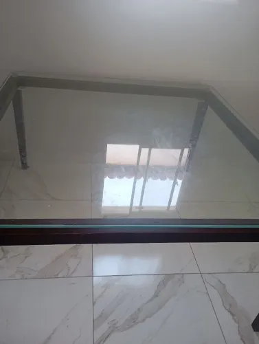 Mesa de jantar mesa de vidro