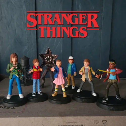 Coleção Stranger Things Miniaturas Figures
