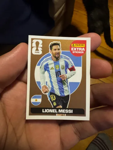 Lionel Messi Bronze Legend Figurinha da copa 2026