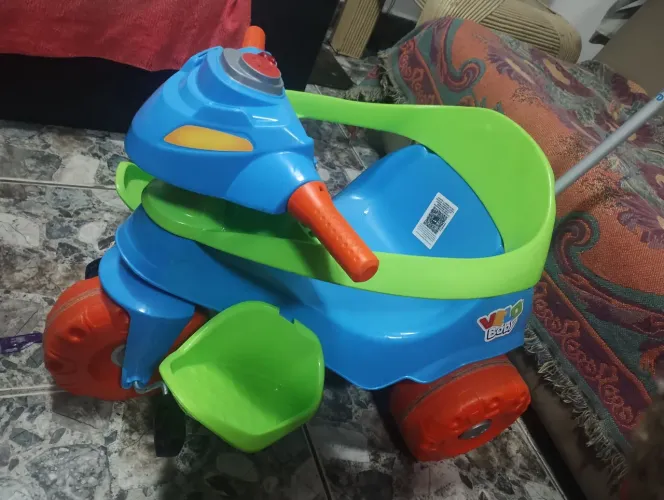 VELOBABY PASSEIO & PEDAL AZUL BANDEIRANTE<br>