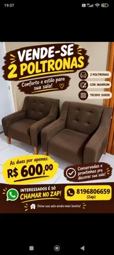 Vendo Poltronas