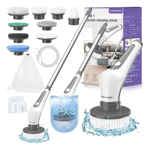 Escova De Limpeza Elétrica Janela Banheiro Cozinha Multifuncional