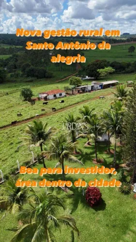 Chácara à venda, 58718 m² por R$ 1.800.000,00 - Zona Rural - Santo Antônio da Alegria/SP