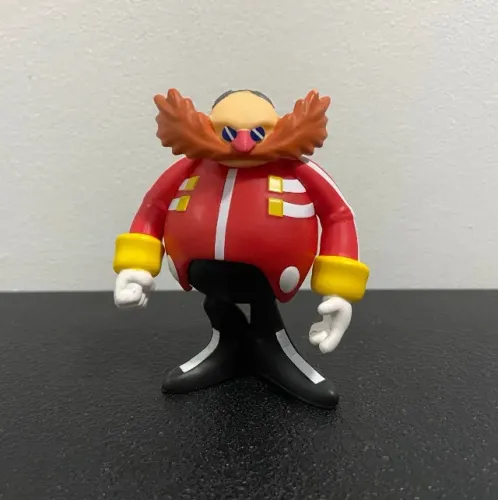 Boneco Dr Eggman Sonic - Sonic Sega coleção Burguer King 2024