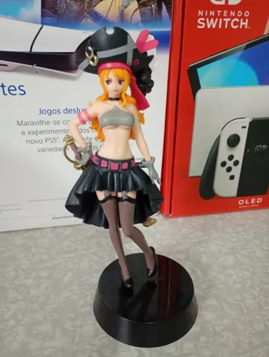 Action Figure One Piece Nami Boneco Colecionável
