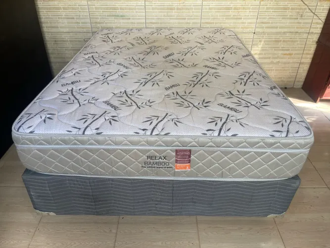 Cama Box Casal F.A Relax Bamboo 