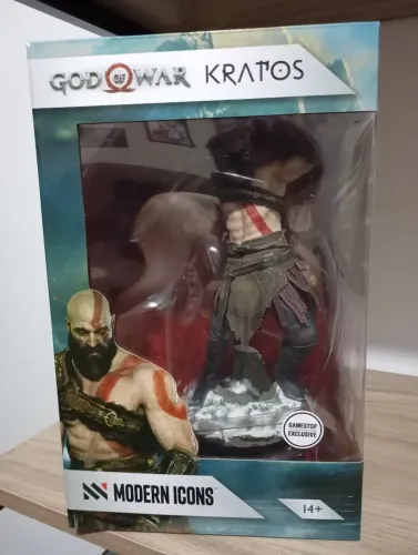 Figura Estátua Kratos God Of War Modern Icons (Nunca Exposto)