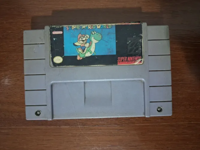 Super Mario World Fita Salvando e Original FAÇO OLX PAY