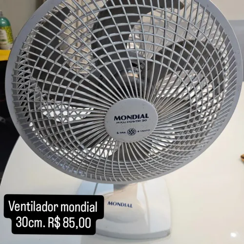 Ventilador mondial 30cm branco