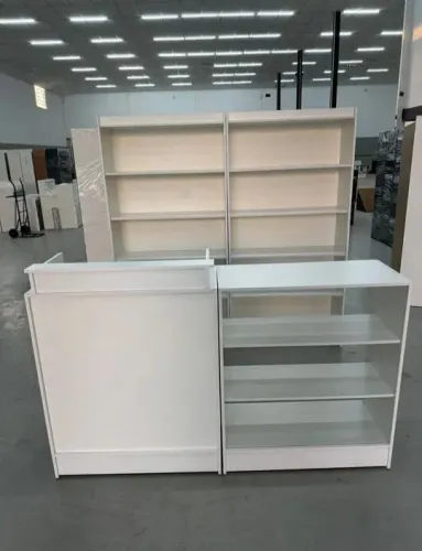 Móveis Adega Tabacaria Colmeias Prateleiras Balcões Vitrine Gôndola Canaletados Novos MDF 
