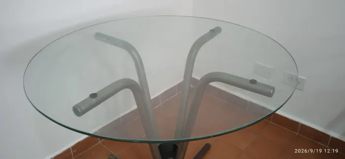 Vidro para mesa redonda