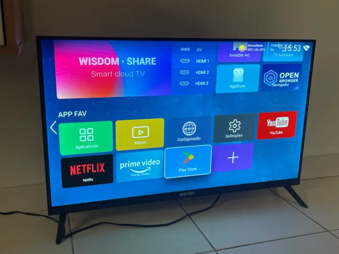 Smart Tv 32 polegadas Nova