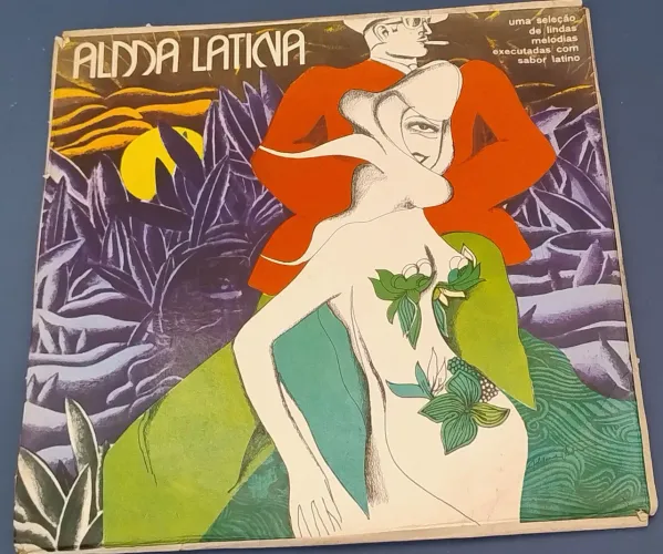 Coleção 4 Discos de Vinil Alma Latina
