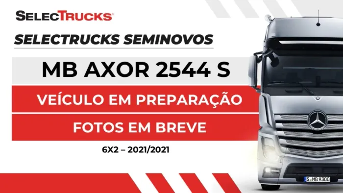 MECEDES-BENZ AXOR 2544 S ANO 2021 6X2.