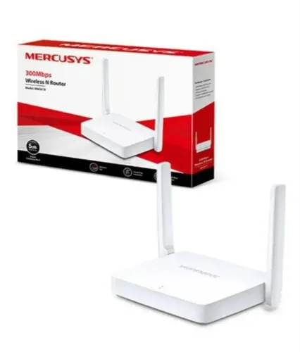 Roteador Wi-Fi Mercusys 300 Mbps com 2 Antenas