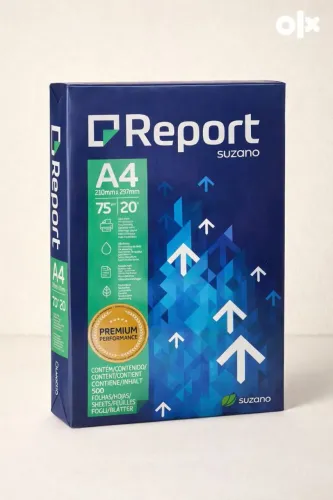  Resma Papel A4 Report Premium 75g - 500fls - Envio Imediato