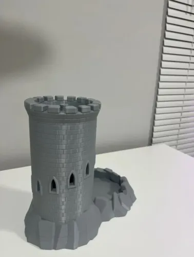 Torre De Dados Generica Castelo Medieval Rpg