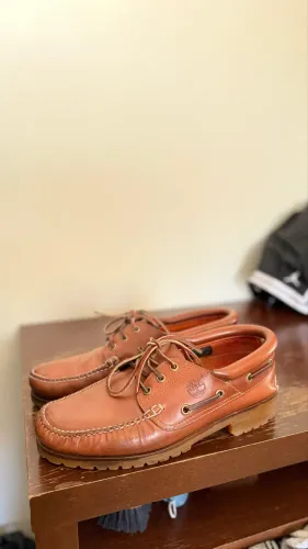 Timberland 3-eye lug boat shoes