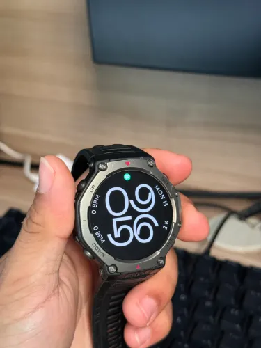 Relógio de Treino - GPS - Smartwatch Amazfit T-Rex 3 Seminovo - Melhor que Garmin