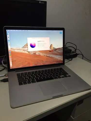 Macbook Pro A1398 I7 QuadCore 16GB Ram Disco 500GB Flash - 2015 