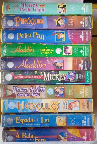 Fitas VHS Originais Da DISNEY 