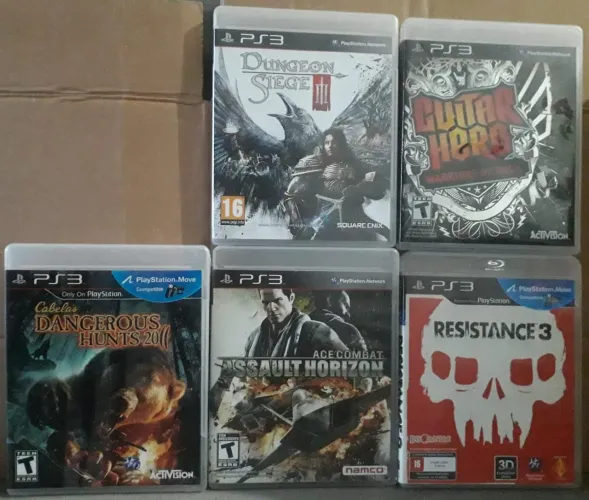 Jogos ps3 preço de cada jogos na descrição 