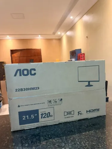 Monitor AOC 21,5" FHD, 120Hz, 1MS Lacrado