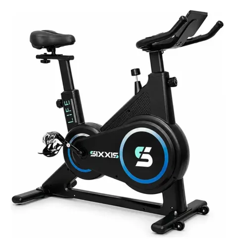 Bicicleta Ergométrica Spinning Sixxis Bluetooth Smart 16kg