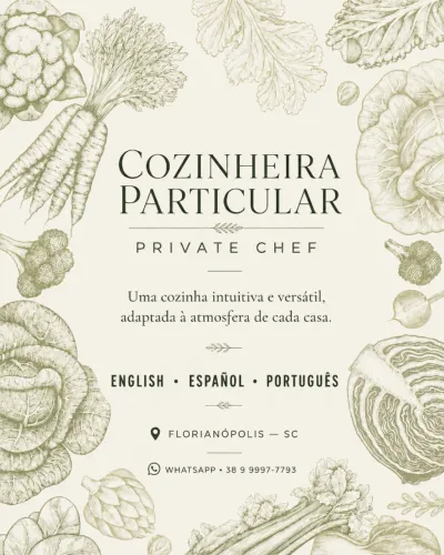 Private Chef - Cozinheira Particular