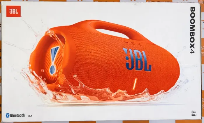 Jbl Boombox 4 Laranja Lacrada