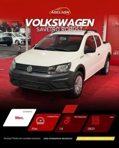 Volkswagen Saveiro Robust 1.6 Total Flex 8V CD 2023