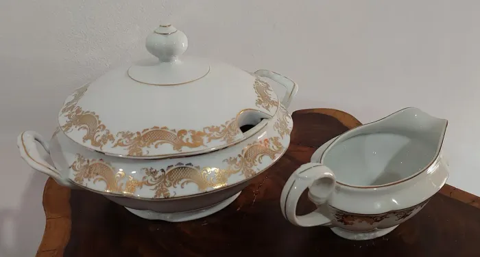Sopeira e molheira vintage 