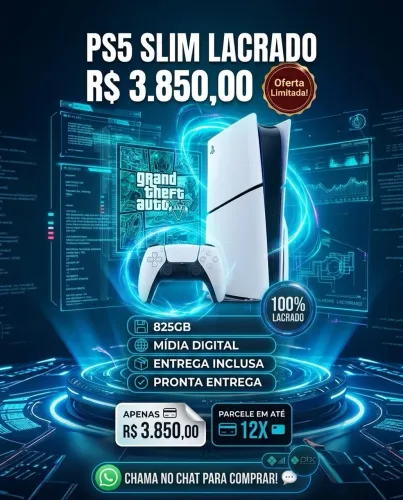 PS5 - 825 GB slim digital